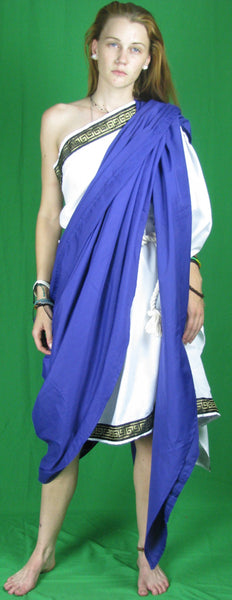 chiton dress Garments of the ancient Greek women. Different types of and belted Classical woman in chiton dress