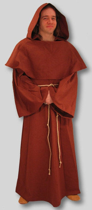 Monk Robe with Cowl - In stock, ready to ship. - Garb the World