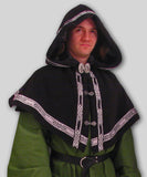 Medieval cowl hood