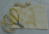 Embroidered Bag with Small Craft Scissors - Garb the World