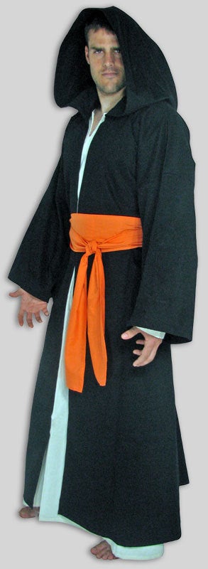 Robe/Coat with Opening, Hood, and Sleeves; In-Stock ready to ship ...
