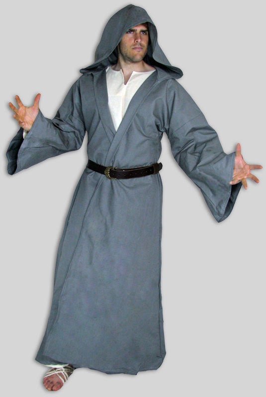 Robe/Coat with Opening, Hood, and Sleeves; In-Stock ready to ship ...