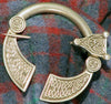 Pewter large Penannular Brooch - Garb the World